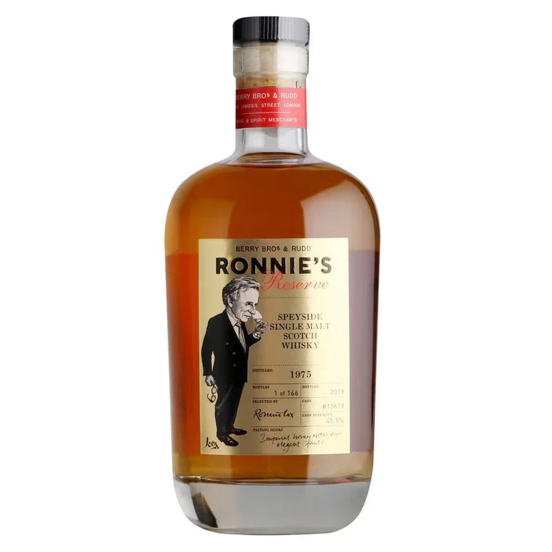 1979 Ronnie’s Reserve Speyside Single Malt Scotch Whisky, Cask 5454 - 49.9% ABV - EB London