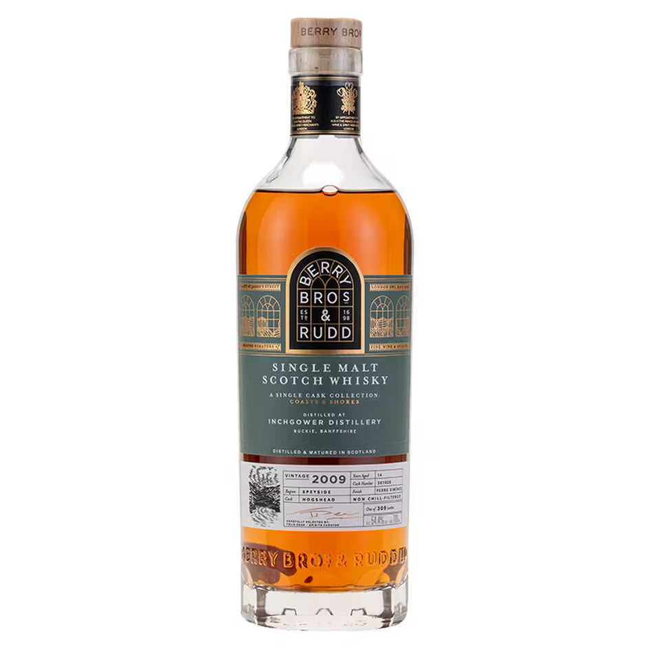 2009 Berry Bros. & Rudd Inchgower, Coasts & Shores, Cask Ref. 301026, Speyside Single Malt Scotch Whisky (54.4%) - EB London