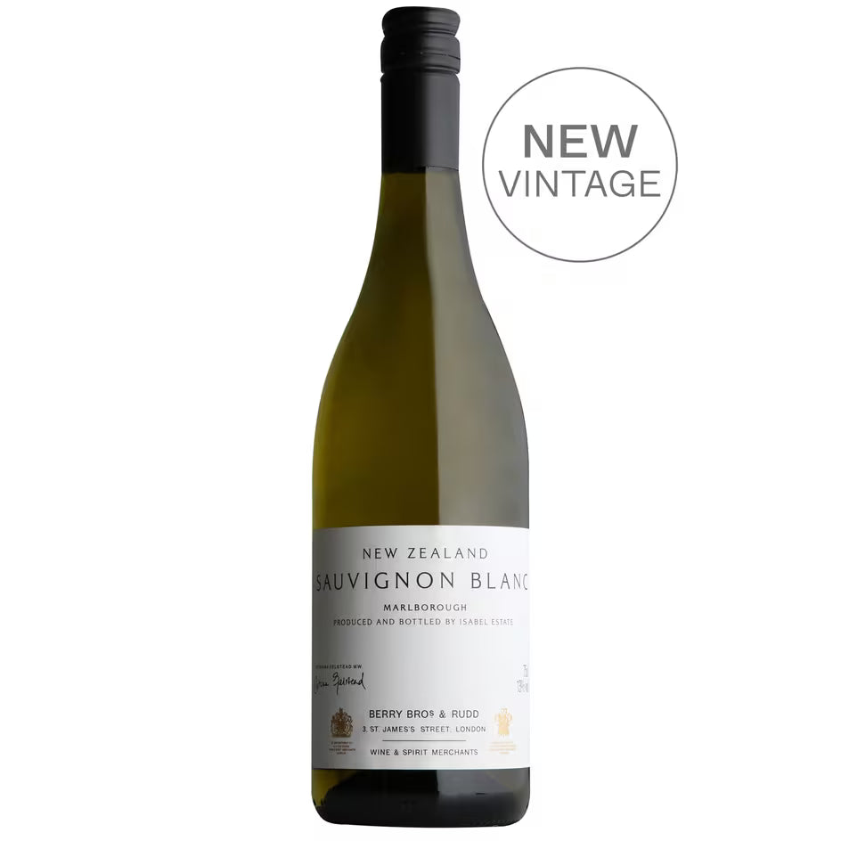 2024 Berry Bros. & Rudd New Zealand Sauvignon Blanc by Isabel Estate, Marlborough - EB London