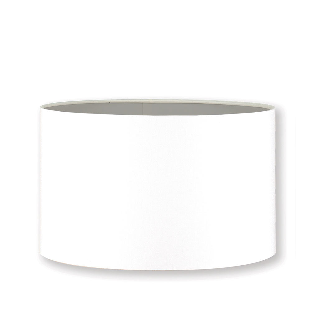 William Yeoward 45cm Drum Lampshade in Satin with Metallic Liner luxury table lamp - EB London product image 1