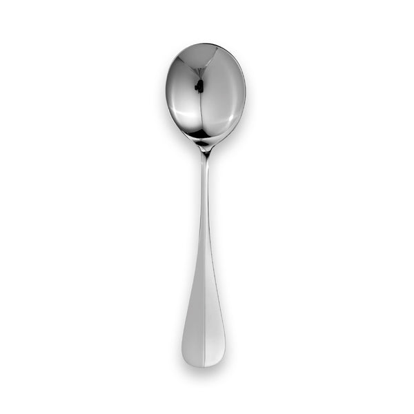 EB London by Carrs Silver Baguette soup spoon, hallmarked sterling silver, polished finish, 174mm