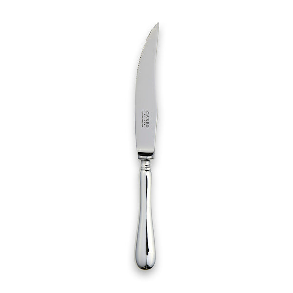 Carrs Silver sterling silver steak knife, Baguette collection, hallmarked, 220mm