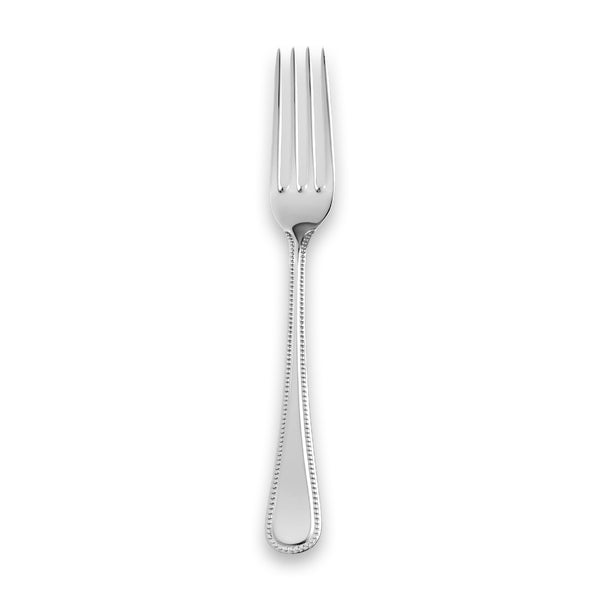 Carrs Silver EB London Bead table fork, hallmarked sterling silver, 206mm