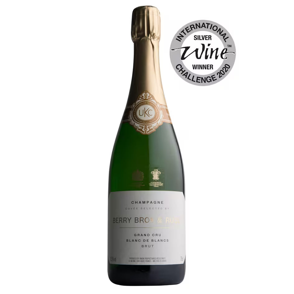 Berry Bros. & Rudd Blanc de Blancs Champagne by Le Mesnil, Grand Cru, Brut - EB London