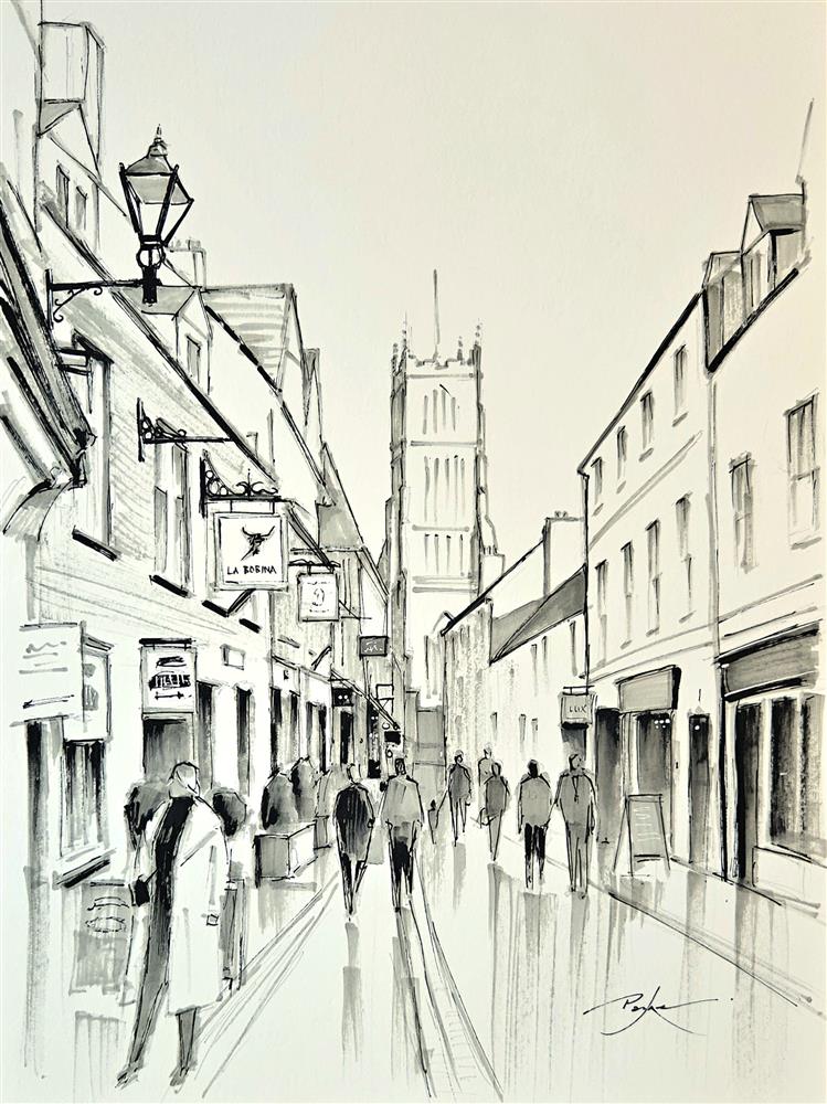 Ben Payne - Black Jack Street - Study - Original British Art - EB London