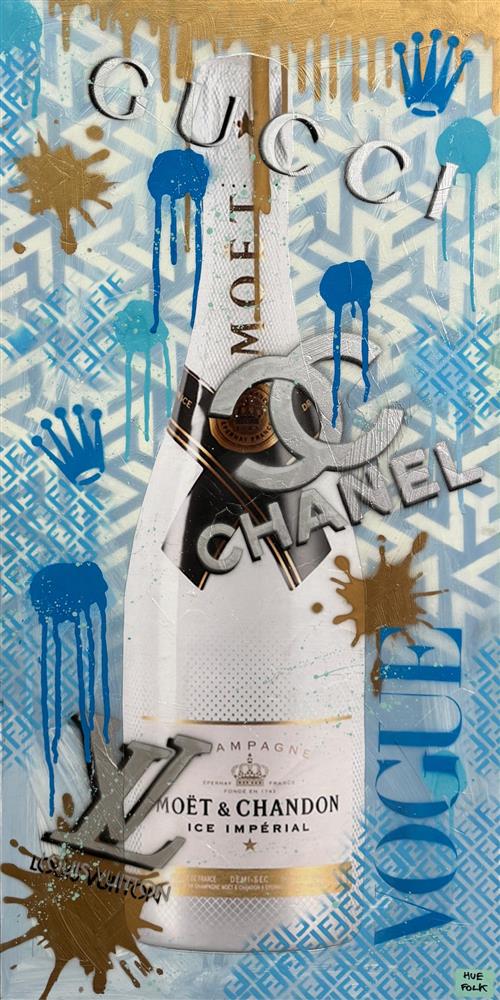 Hue Folk - Bottle Of Ice - Original British Art - EB London
