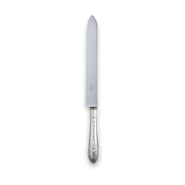 EB London by Carrs Silver Château bride’s wedding cake knife, sterling silver or silver-plated, hallmarked, 370mm