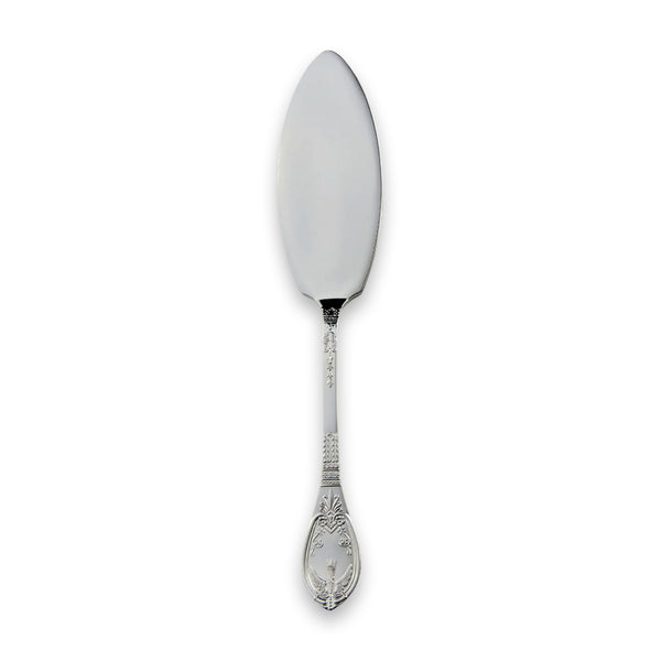 Carrs Silver Château fish serving blade with sterling silver handle, hallmarked, 316mm
