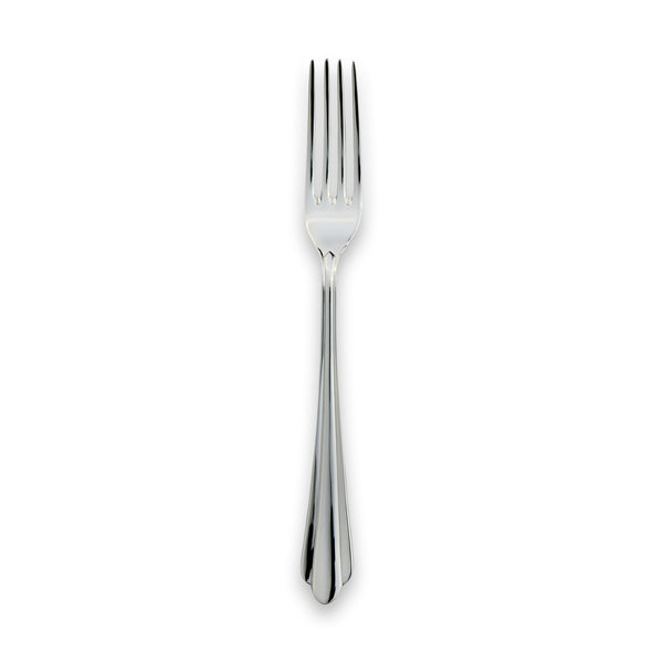 EB London Chiltern sterling silver dessert fork, hallmarked, 166mm, polished finish