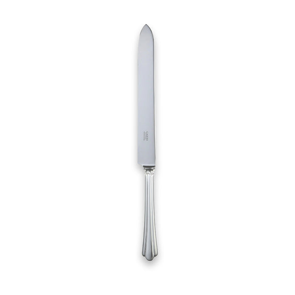 Carrs Silver Chiltern bride’s wedding cake knife with tapered handle, hallmarked sterling silver, polished, 370mm