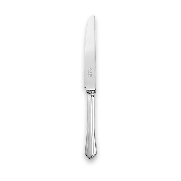EB London Chiltern sterling silver table knife, hallmarked, 245mm, polished finish