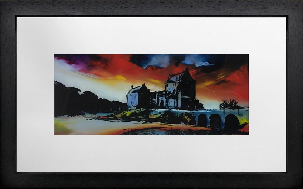 Richard King - Castles. Eilean Donan Castle - Scotland - Original British Art - EB London