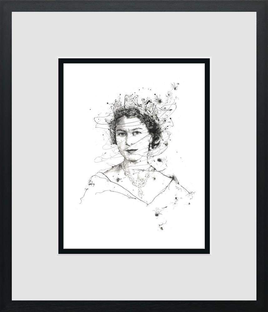 Scott Tetlow - Celebrating Her Majesty - Miniature - Limited Edition British Art - EB London