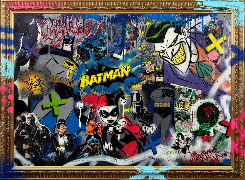 Hue Folk - Comic Book Life - Original British Art - EB London