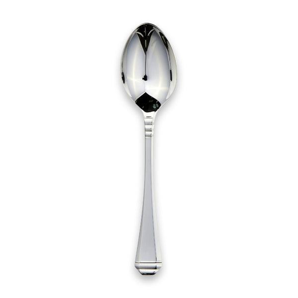 Carrs Silver sterling silver large tea spoon, Décor collection, hallmarked, 152mm