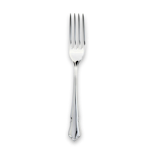 Dessert Fork, 166mm, sterling silver, Rococo-inspired handle, hallmarked