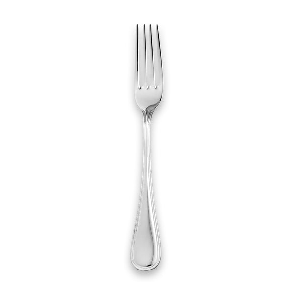 Carrs Silver English Thread sterling silver table fork, hallmarked, 208mm