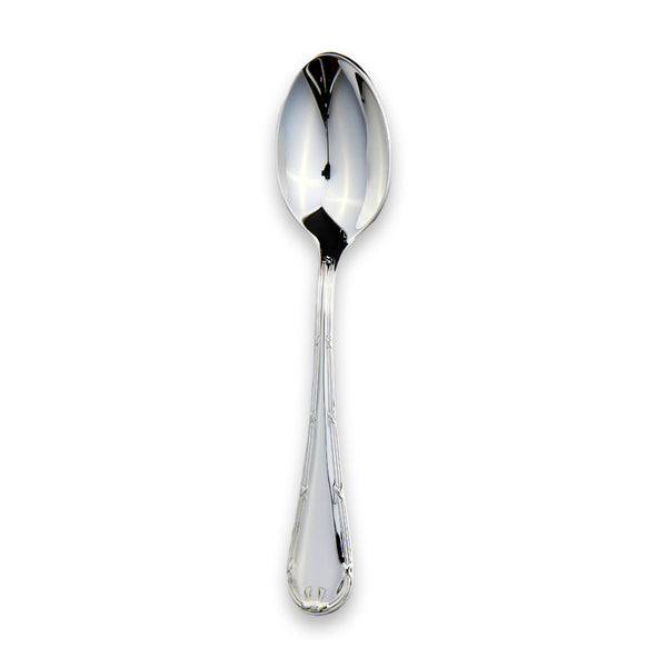 EB London English Reed & Ribbon tea spoon by Carrs Silver, hallmarked sterling silver, 139mm