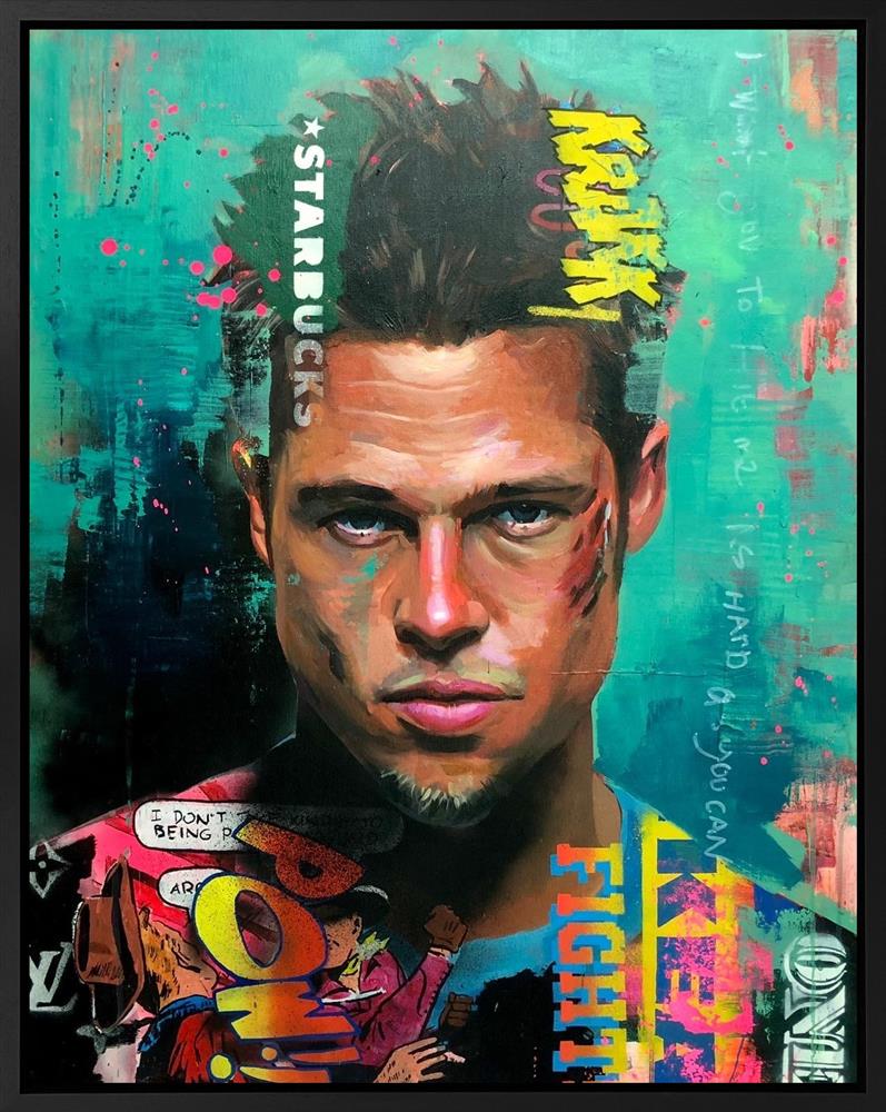 Zinsky - First Rule Of Fight Club - Original British Art - EB London