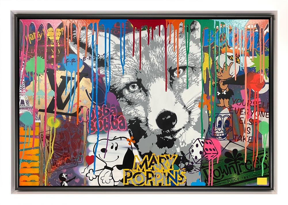 Hue Folk - Foxy - Original British Art - EB London