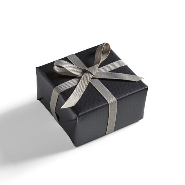 Carrs Silver branded gift box for sterling silver bottle coaster, luxury presentation packaging