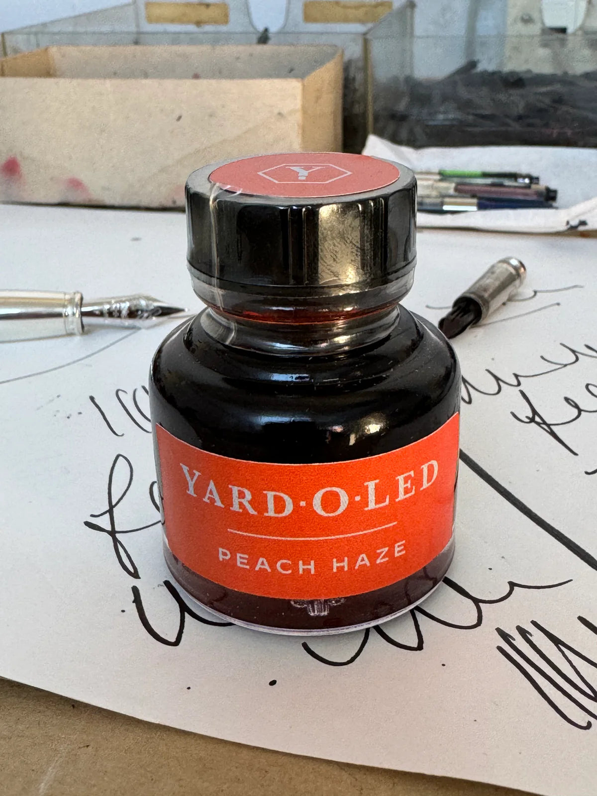 Peach Haze Fountain Pen Ink 30ml by Yard-O-Led - image 2