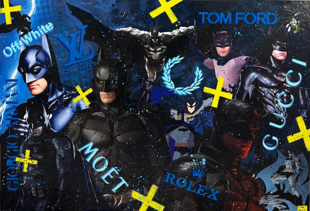 Hue Folk - Inside The Bat Cave - Original British Art - EB London