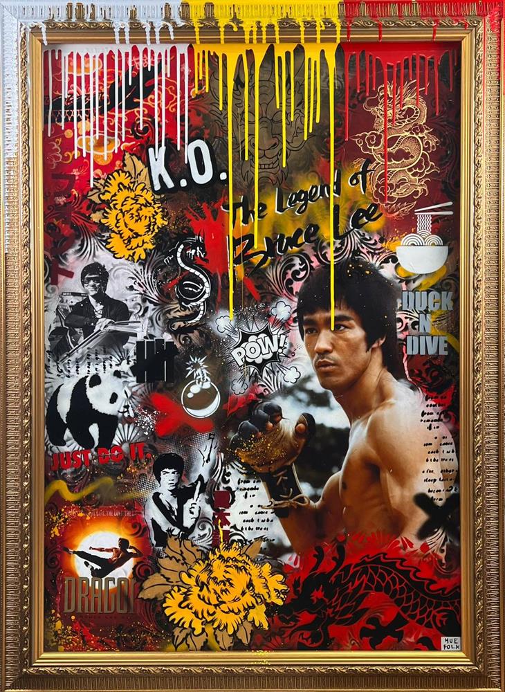 Hue Folk - Lee the Little Dragon - Original British Art - EB London