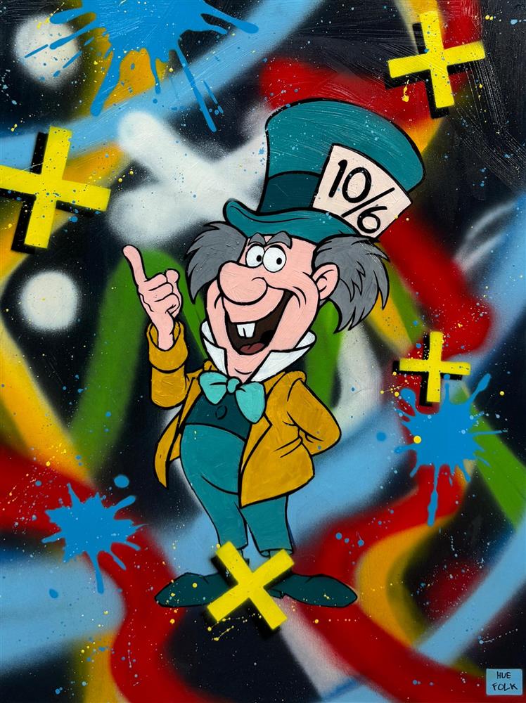 Hue Folk - Mad Hatter - Original British Art - EB London