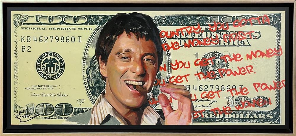Zinsky - Money, Power And Women - Original British Art - EB London