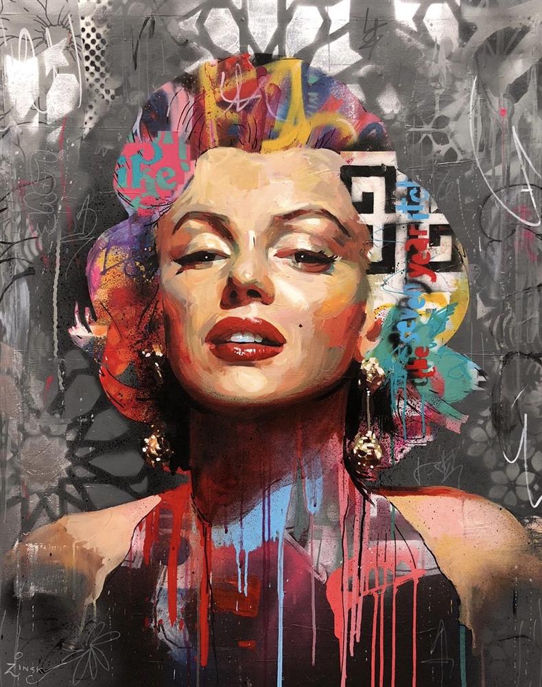 Zinsky - Monroe - Original British Art - EB London