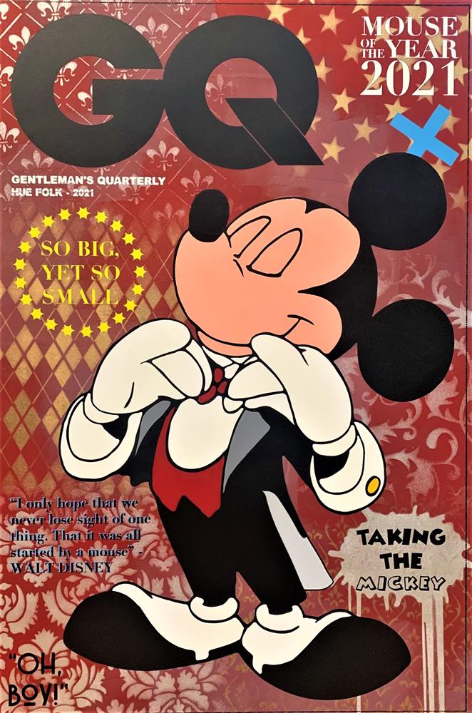 Hue Folk - Mouse Of The Year - Original British Art - EB London