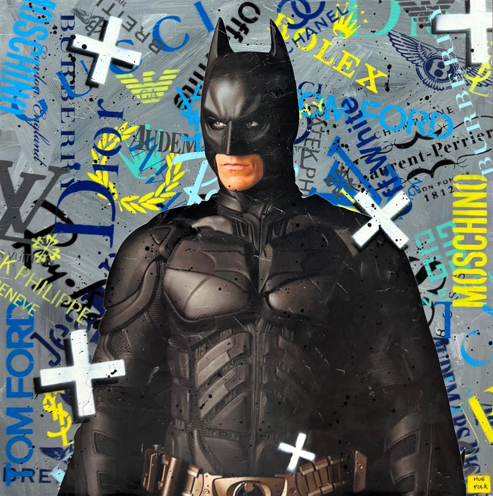 Hue Folk - The Dark Knight - Original British Art - EB London