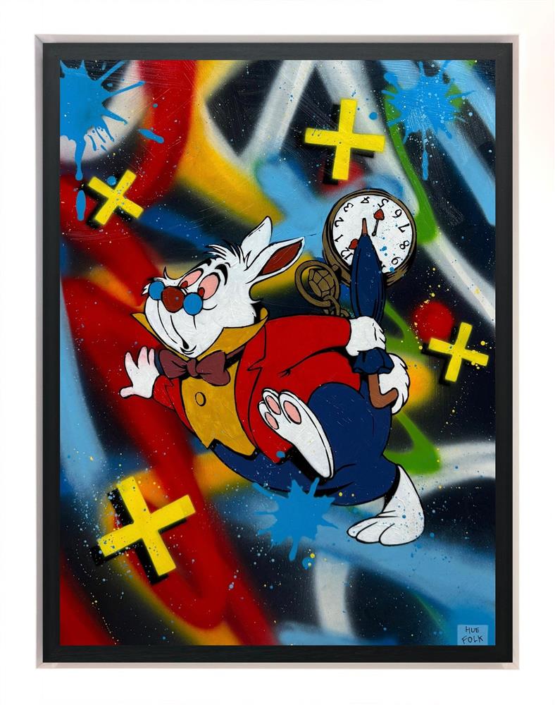 Hue Folk - The White Rabbit - Original British Art - EB London