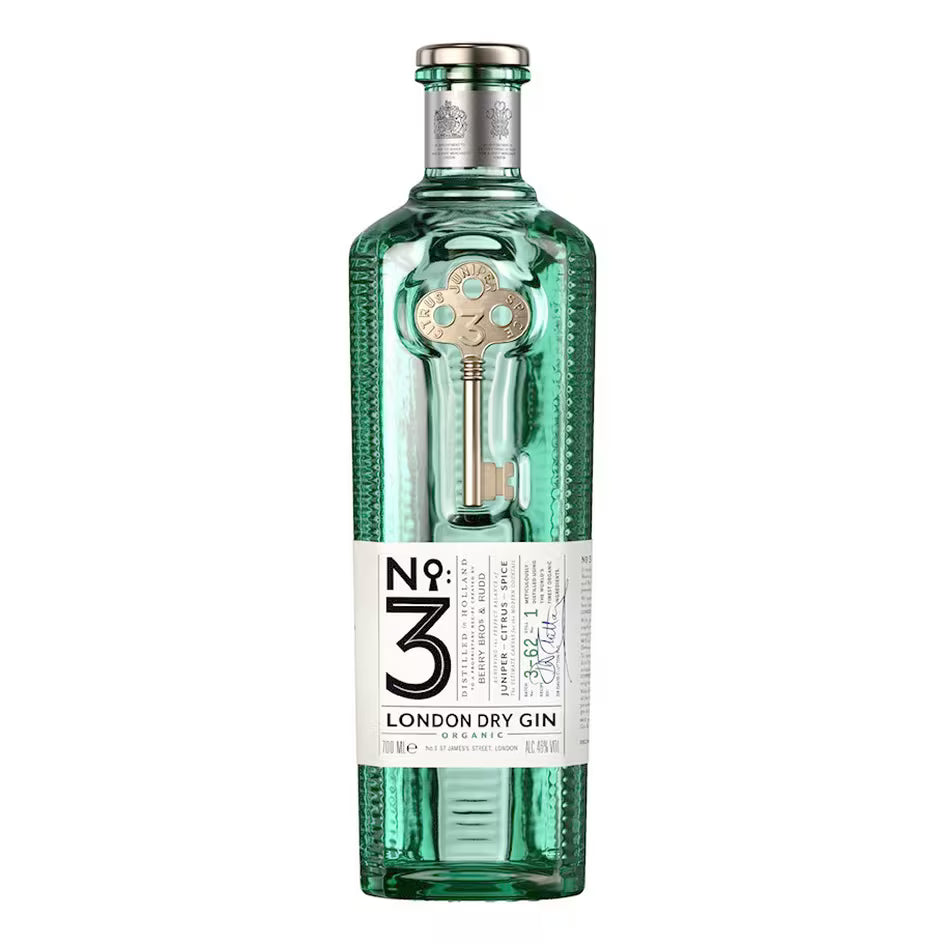No.3 Organic London Dry Gin (46%) - EB London