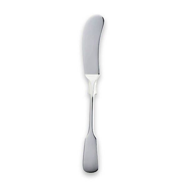 Carrs Silver Plain Fiddle sterling silver butter spreader, hallmarked, 150 mm