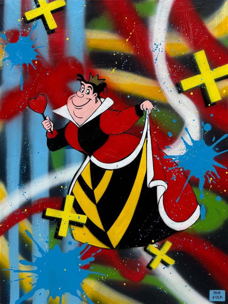 Hue Folk - Queen Of Hearts - Original British Art - EB London