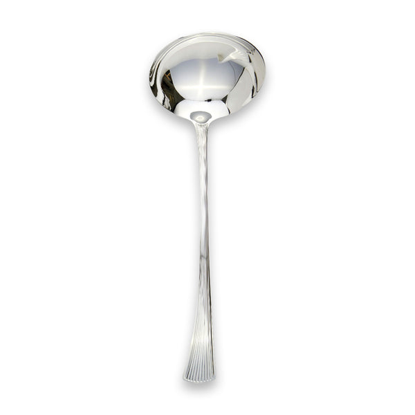 Carrs Silver sterling silver Sandalwood soup ladle, hallmarked, 305 mm