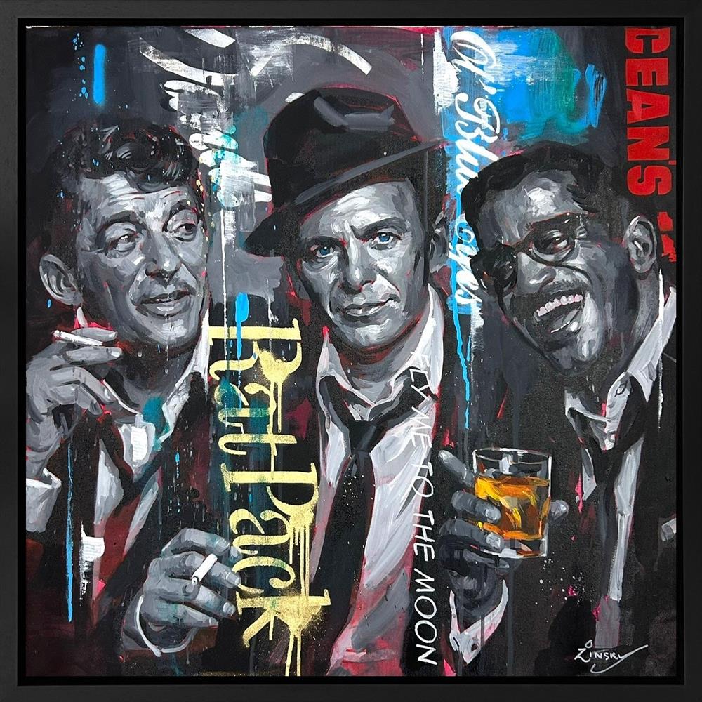 Zinsky - Smoke, Suits, And Swing - Original British Art - EB London