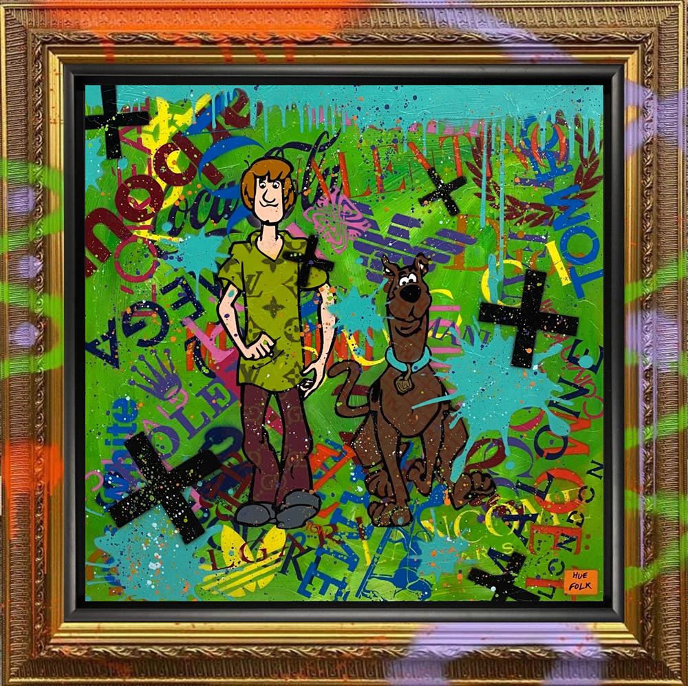 Hue Folk - Solved The Case - Original British Art - EB London