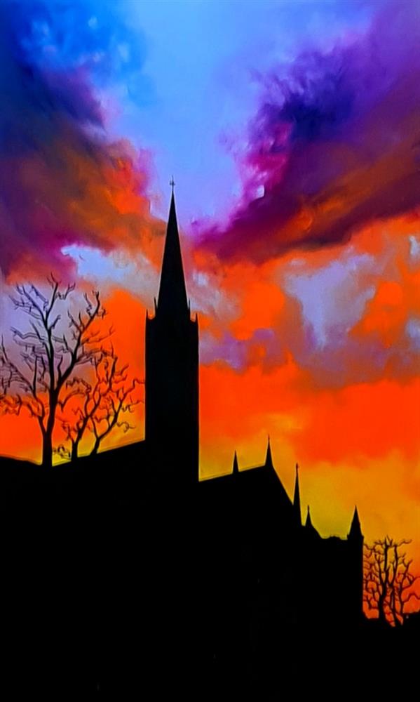 Richard King - Sunday Morning Calling - Original British Art - EB London