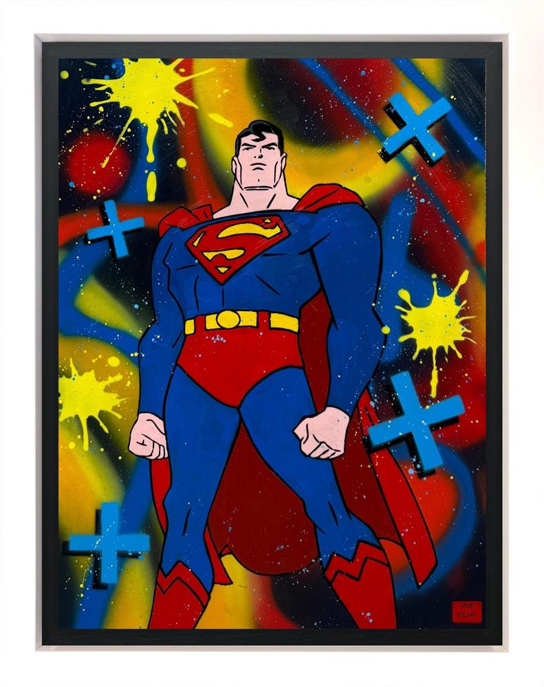 Hue Folk - Superman - Original British Art - EB London