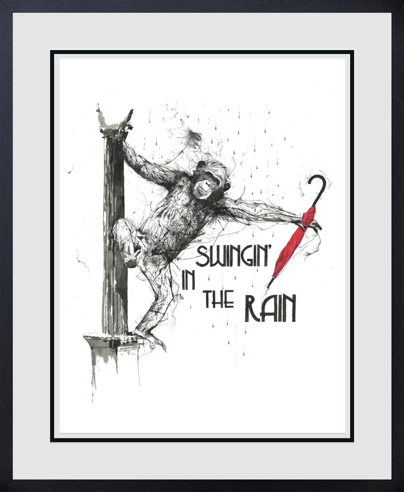 Scott Tetlow - Swinging In The Rain - Limited Edition British Art - EB London