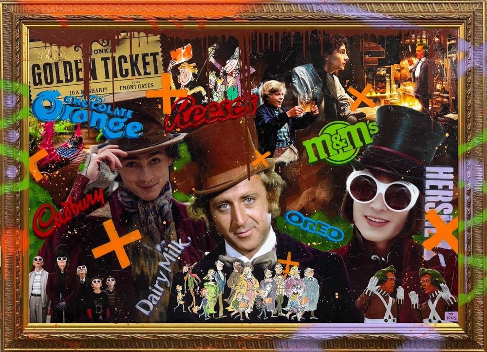 Hue Folk - The Chocolate Factory - Original British Art - EB London