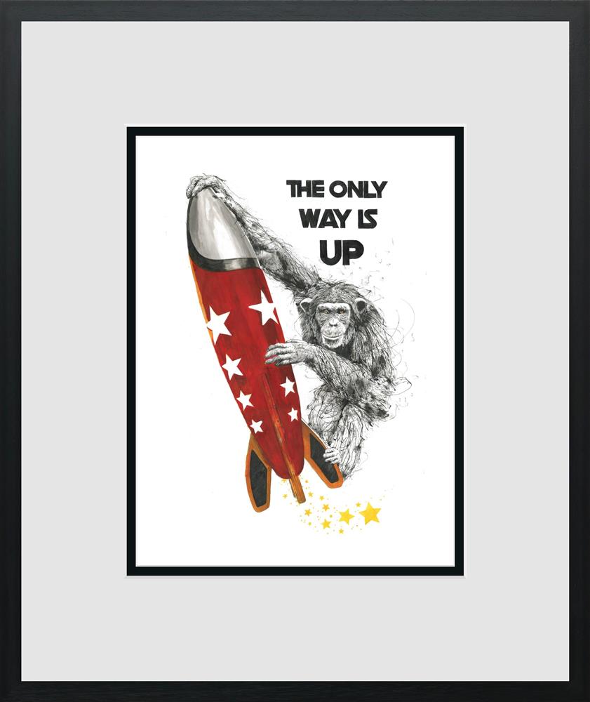 Scott Tetlow - The Only Way Is Up - Miniature - Limited Edition British Art - EB London