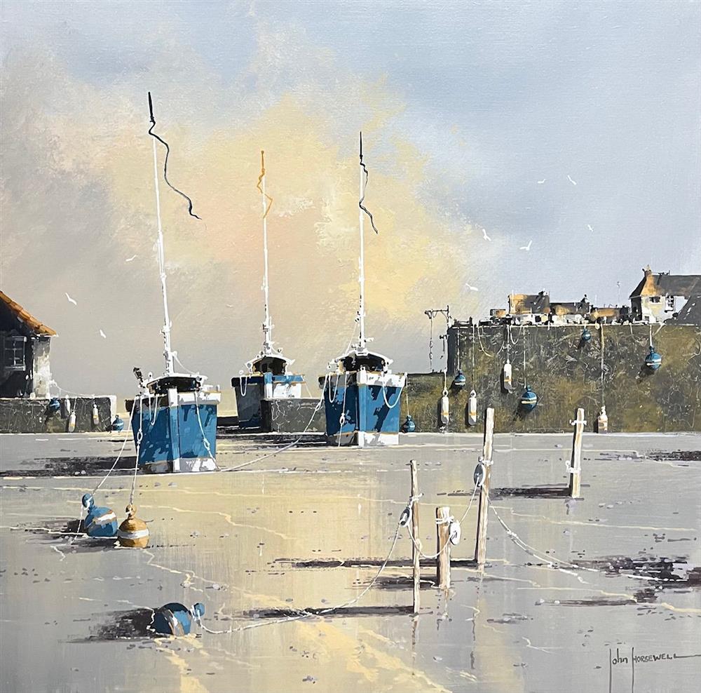 John Horsewell - The Waiting Tide - Minimal Coastal Stillness Scene - EB London