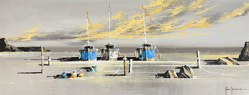John Horsewell - Tide’s Embrace - Flowing Shoreline Harmony Study - EB London