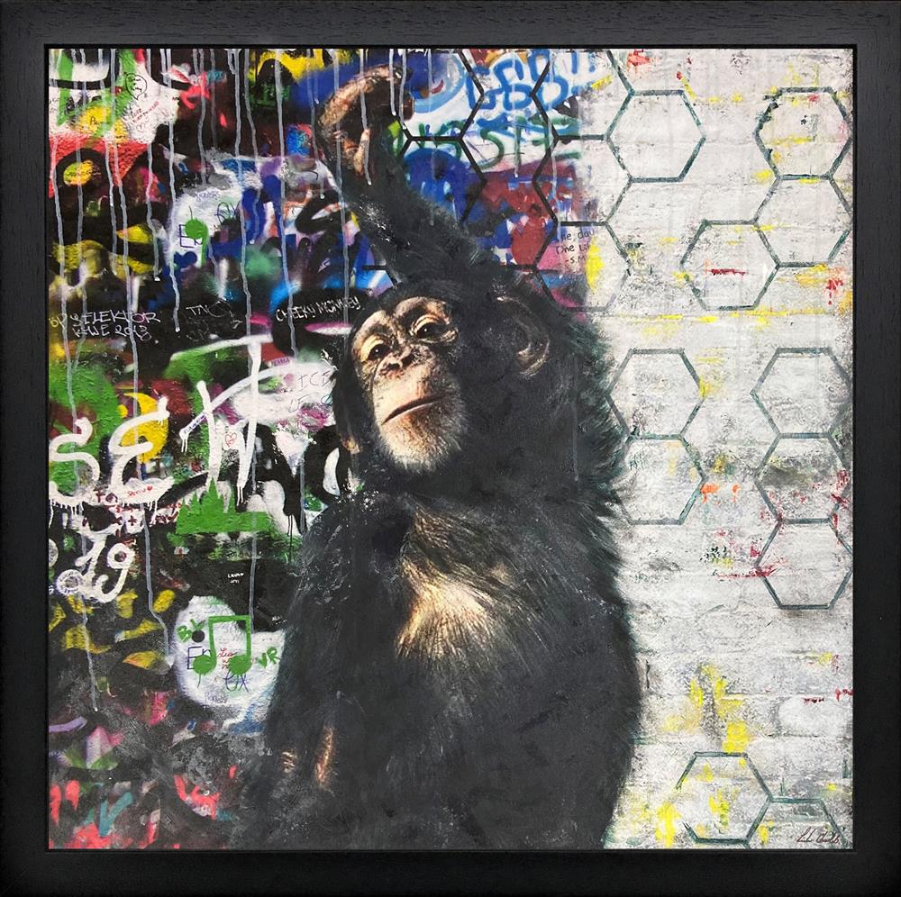 Linda Charles - Urban Chimp - Original British Art - EB London