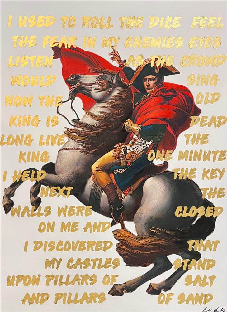 Linda Charles - Viva La Vida - Napoleon - Original British Art - EB London
