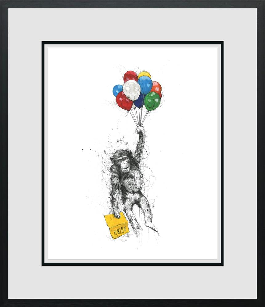 Scott Tetlow - Why Walk When You Can Fly - Limited Edition British Art - EB London